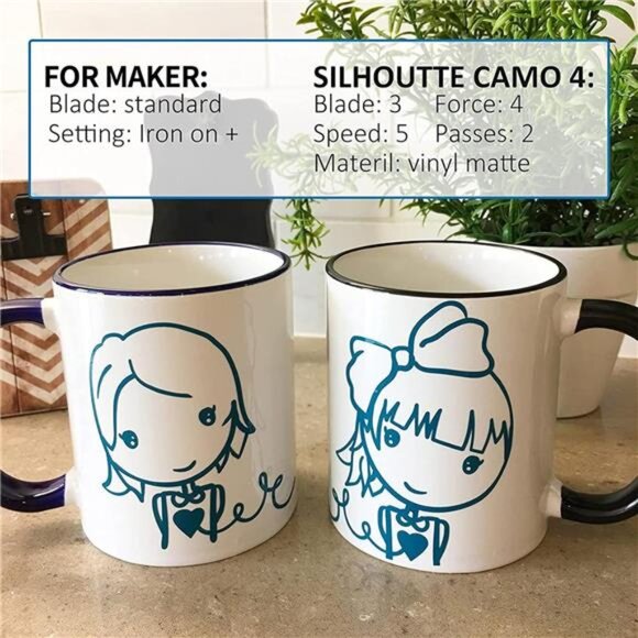 Vinyl 65 Pack Permanent Vinyl, Self Adhesive Vinyl Sheets for Cutting Permanent - Picture 3 of 7